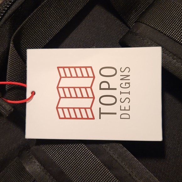 NWT Topo Designs Y-Pack Black Backpack - Picture 4 of 6